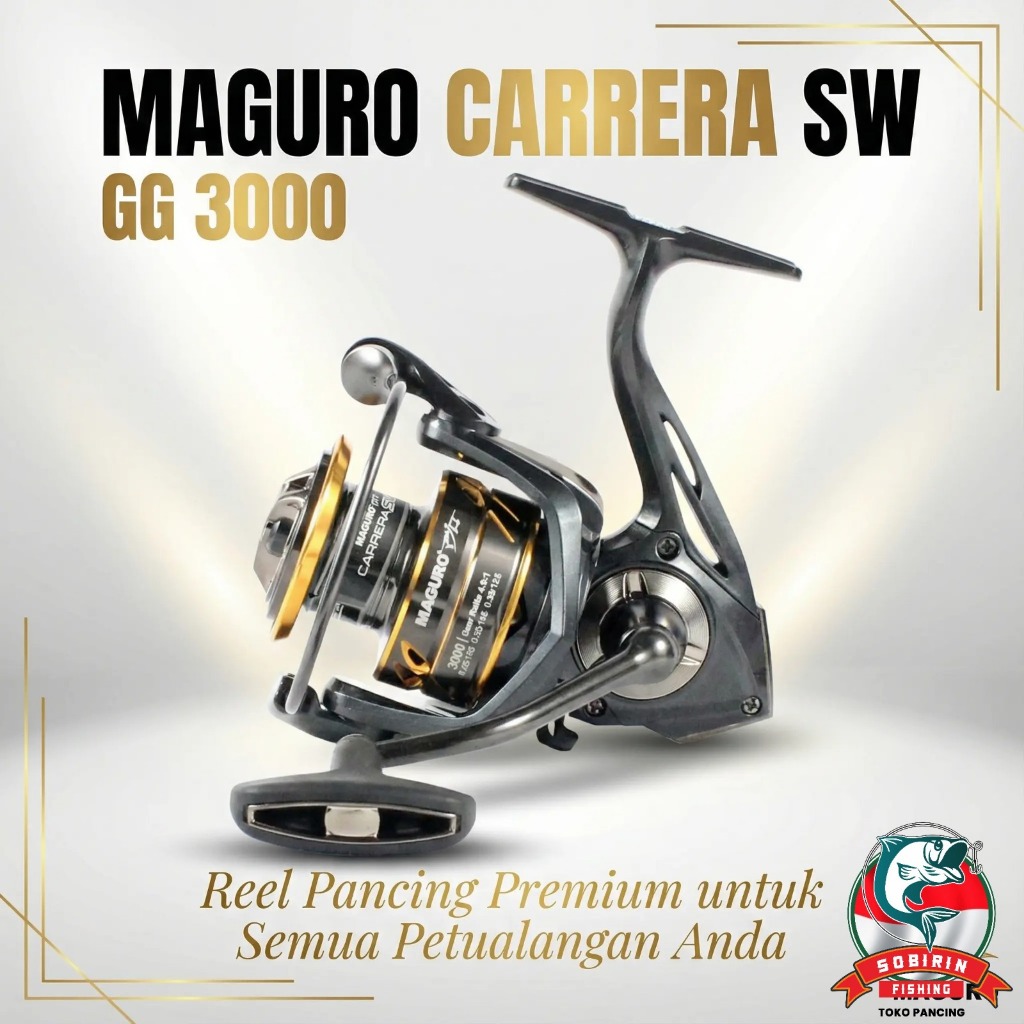 Reel maguro carrera sw 2025 series GB | GG | SG 1000 - 6000 ak - reel maguro carera sw
