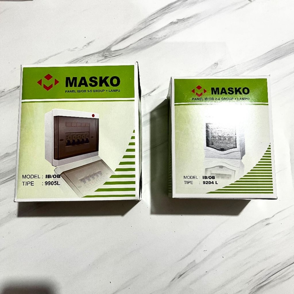 MASKO Panel Group + Lampu IB/OB |  Inbow Outbow Panel Listrik
