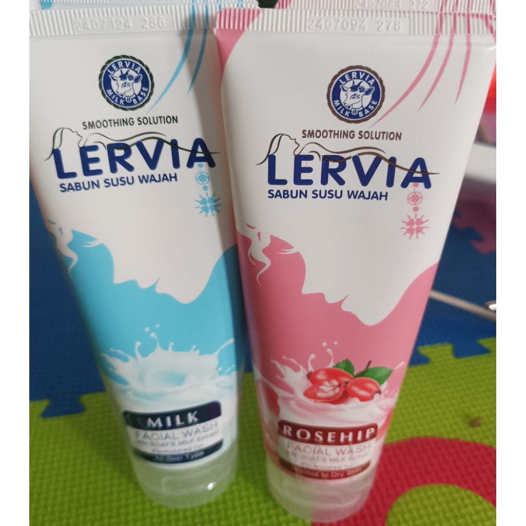 LERVIA FACIAL WASH/SABUN SUSU WAJAH LERVIA