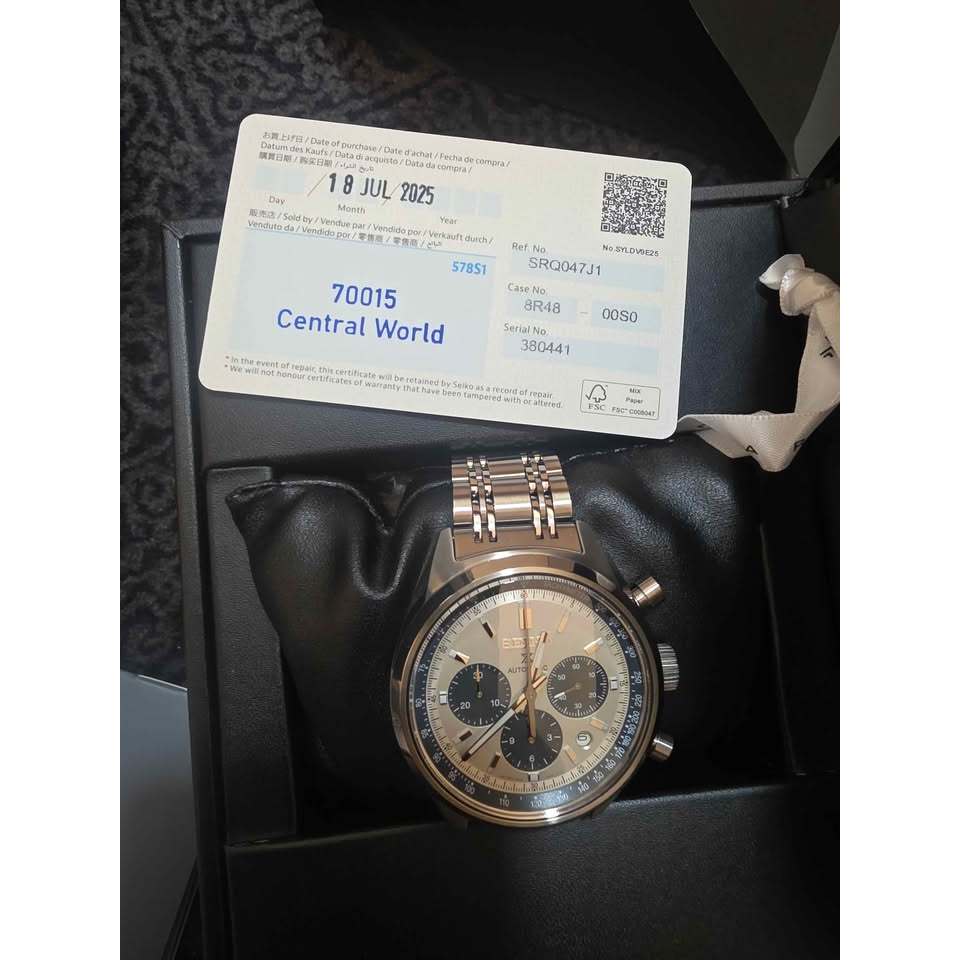 Seiko Prospex Speedtimer Panda SRQ047 Automatic chronograph