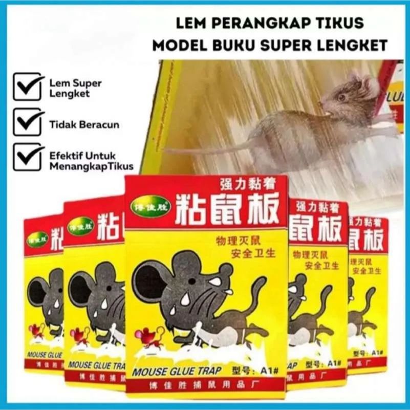 Lem Perangkap Tikus Mouse Stiker Grosir Perangkap Tikus Kuat Lengket Lem Perangkap Tikus Lem Perangk