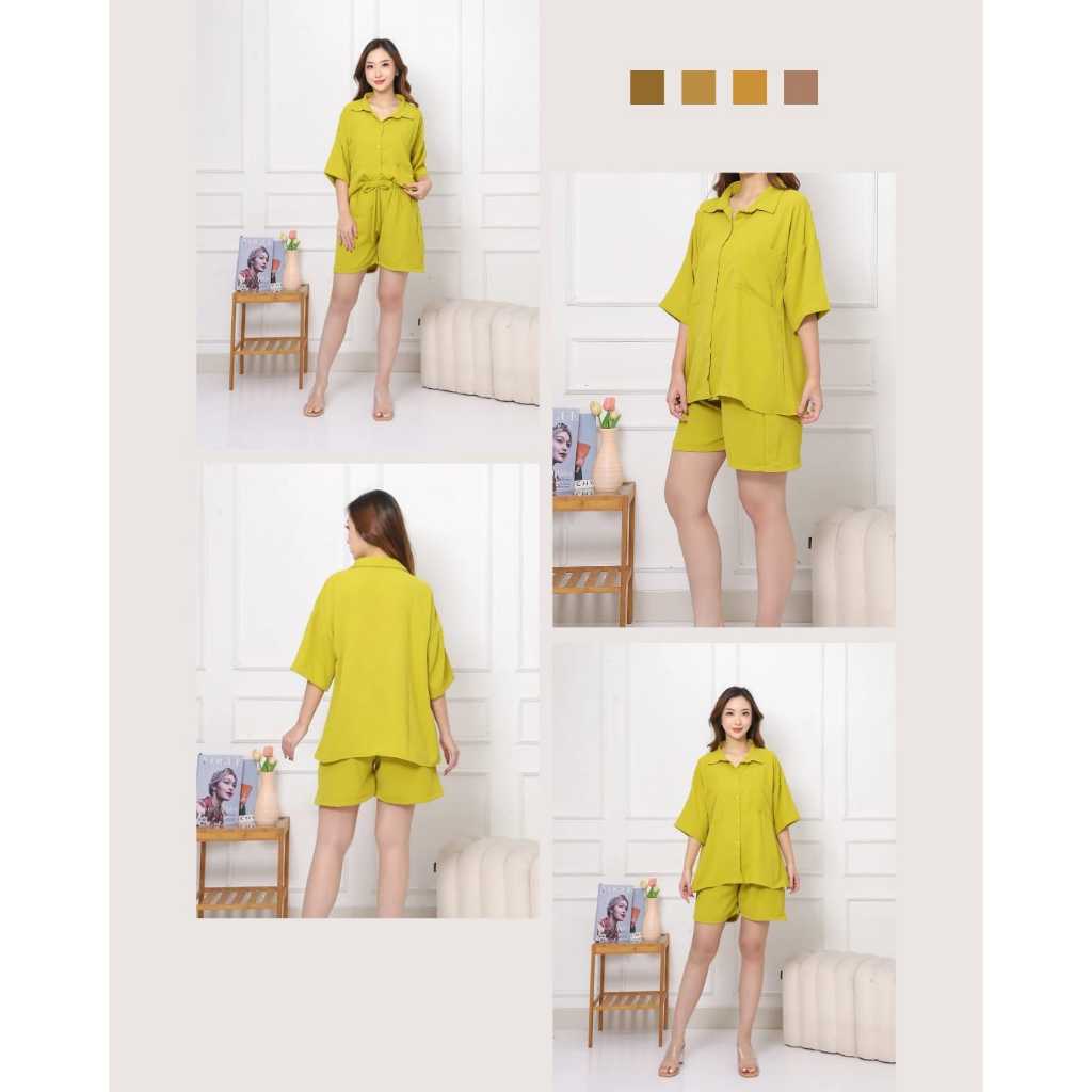 OnestrID | One Set Daily Gien | Crinkle Premium | One Set Busui Freindly