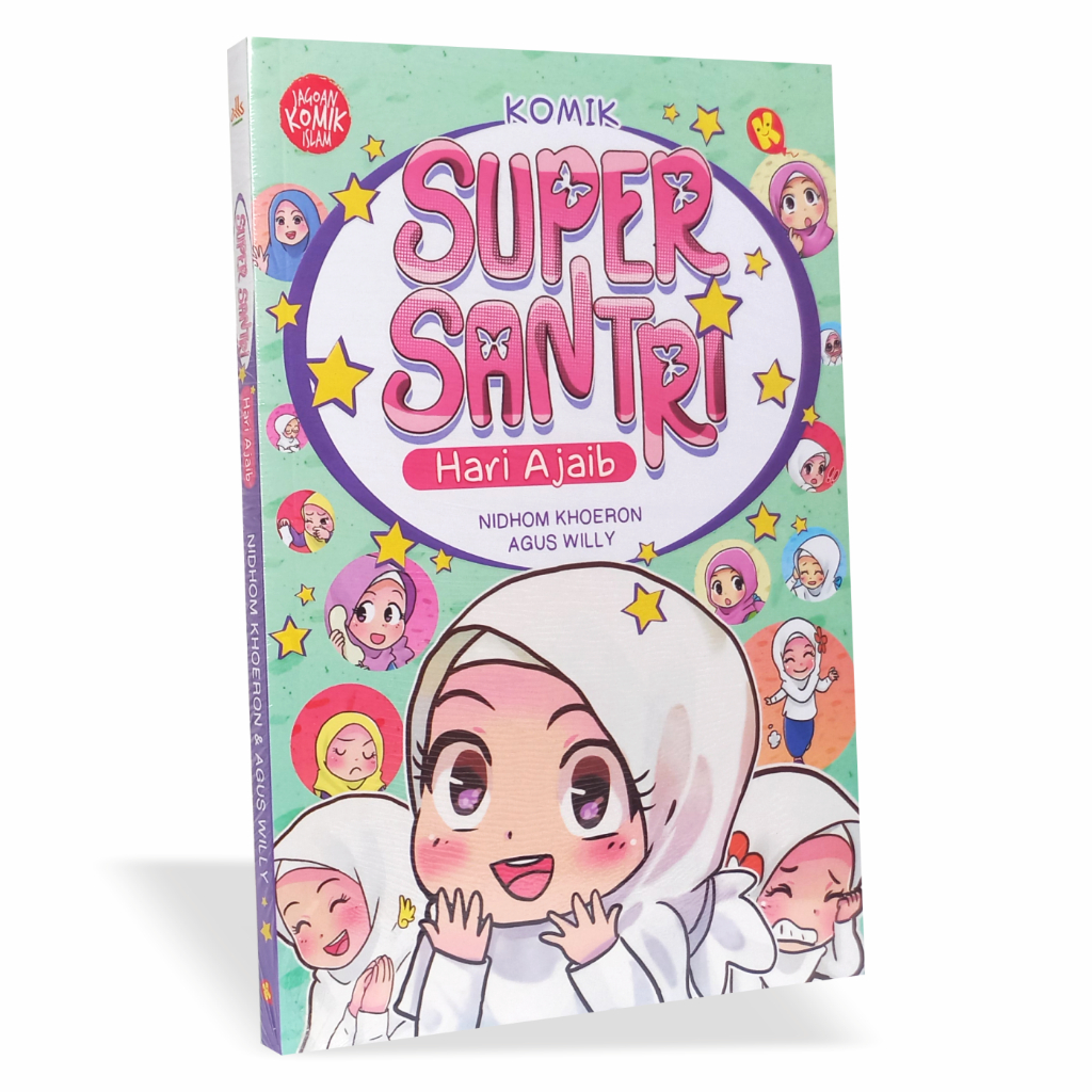 Komik Super Santri Seri 1 Hari Ajaib - Komik Anak Islam Full Color - Al-Kautsar Kids
