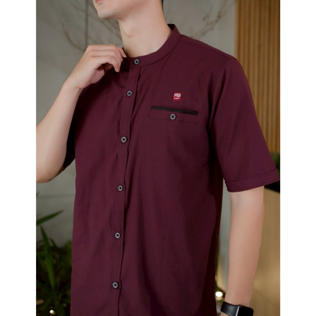 Baju Muslim Pria Kurta Kemko Habib Stanford Buglon Multiwarna Ukuran M L XL