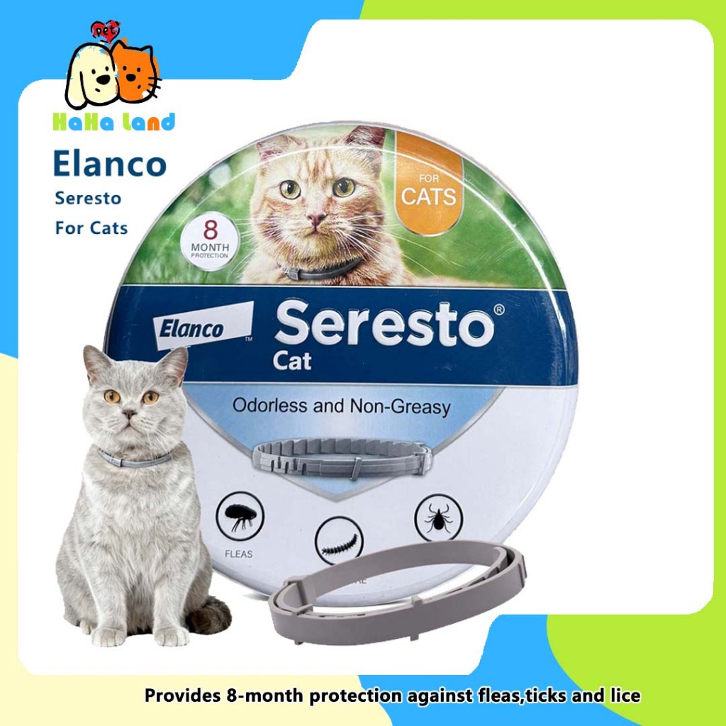 Seresto Kalung Anti Kutu Kucing | Tahan 8 Bulan Ampuh