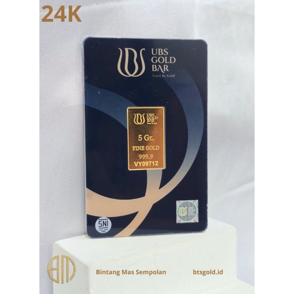 Logam Mulia UBS 5 Gram 999,9%