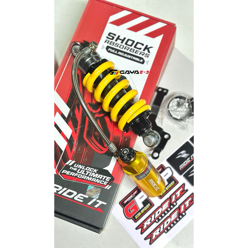 Monoshock tabung pisah Fleksibel Sonic 150, Supra GTR Ride it GP 103