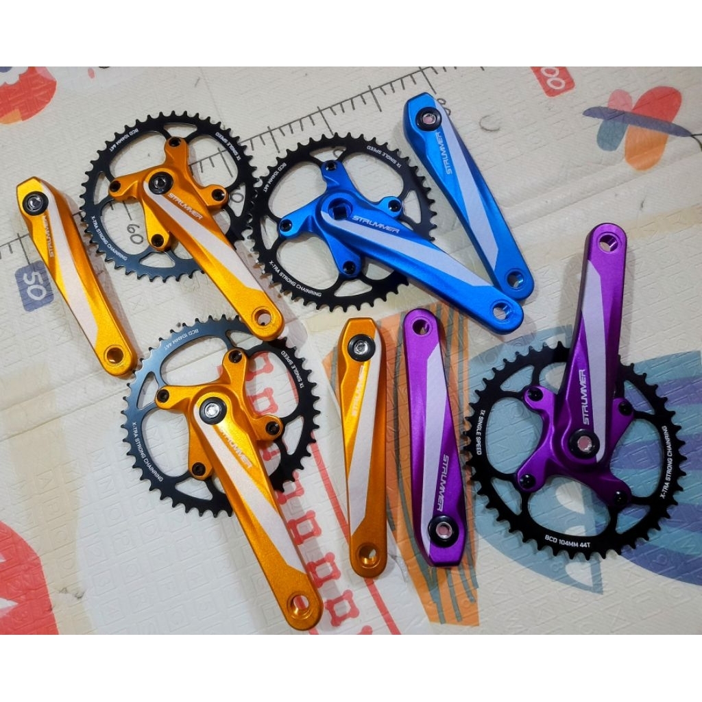 crank bmx 44T strummer bcd 104
