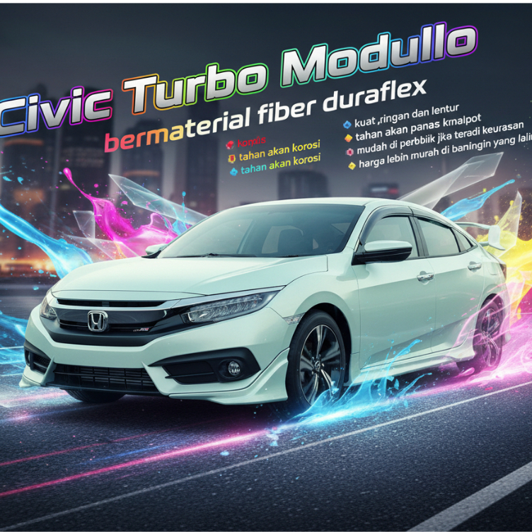 bodykit civic turbo sedan modulo 2016-2021
