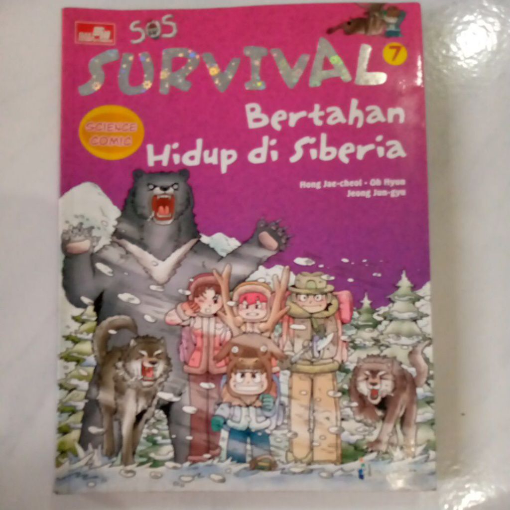 Preloved Buku Science Comic SURVIVAL Bertahan Hidup di Siberia