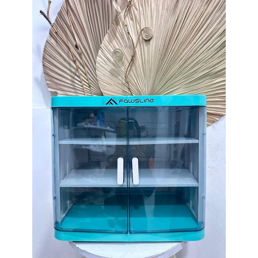 LEMARI RAK MAKANAN 3 susun fawsline