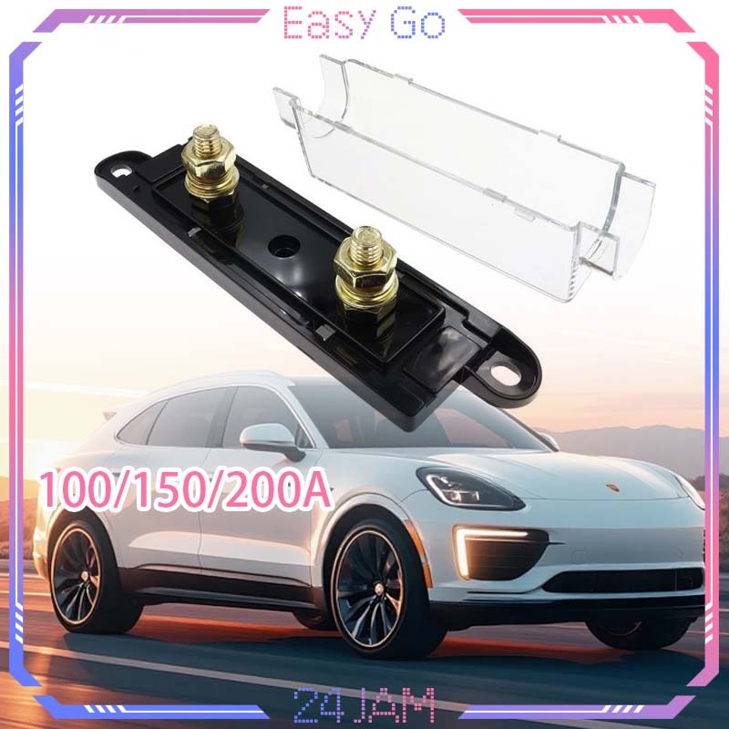 100/150/200A Box Fuse Sekring Mobil Sekring Audio Box Fuse Box Sekring Mobil Dudukan Sikring Mobil