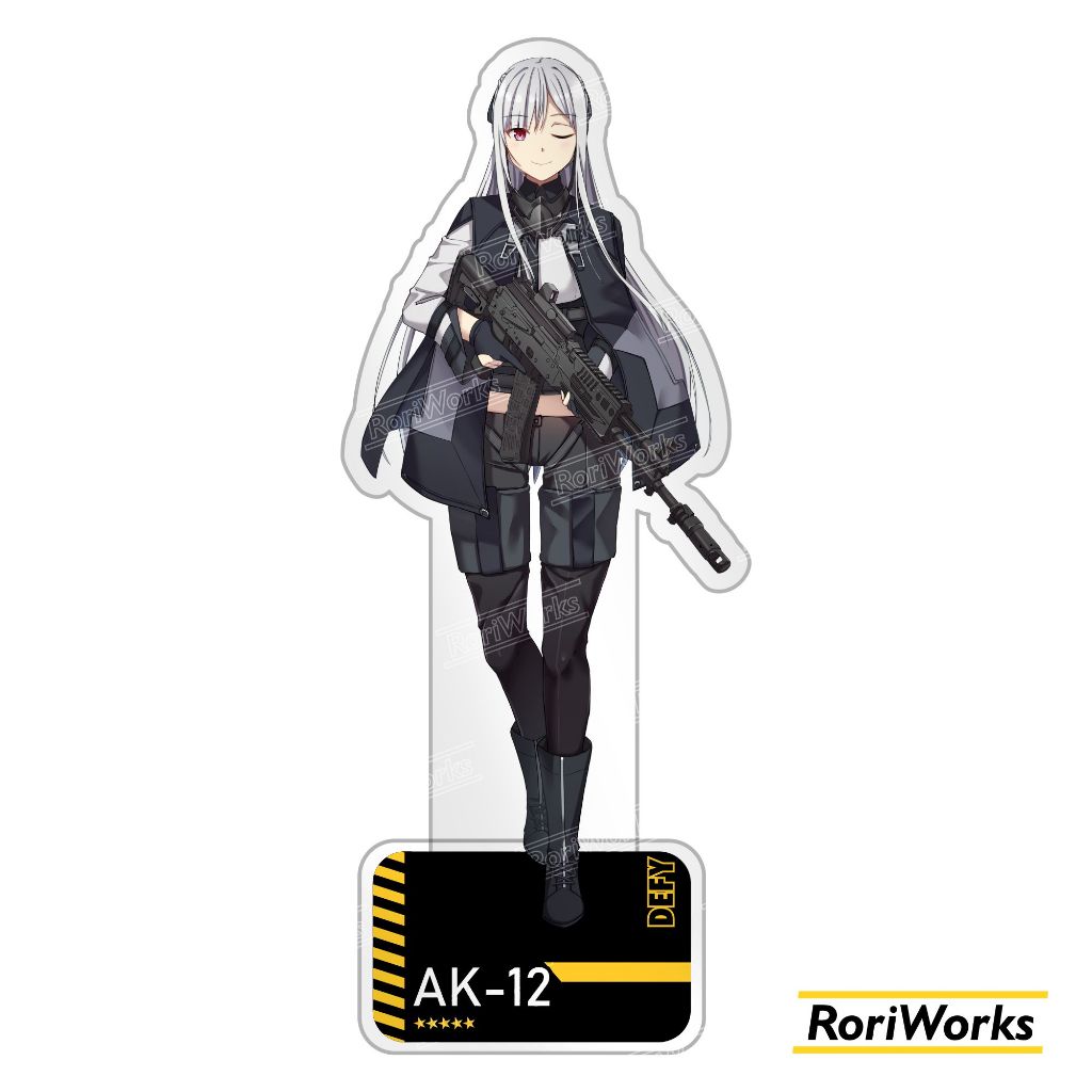 Acrylic Standee Figure Anime - AK-12 | Girls' Frontline | DEFY