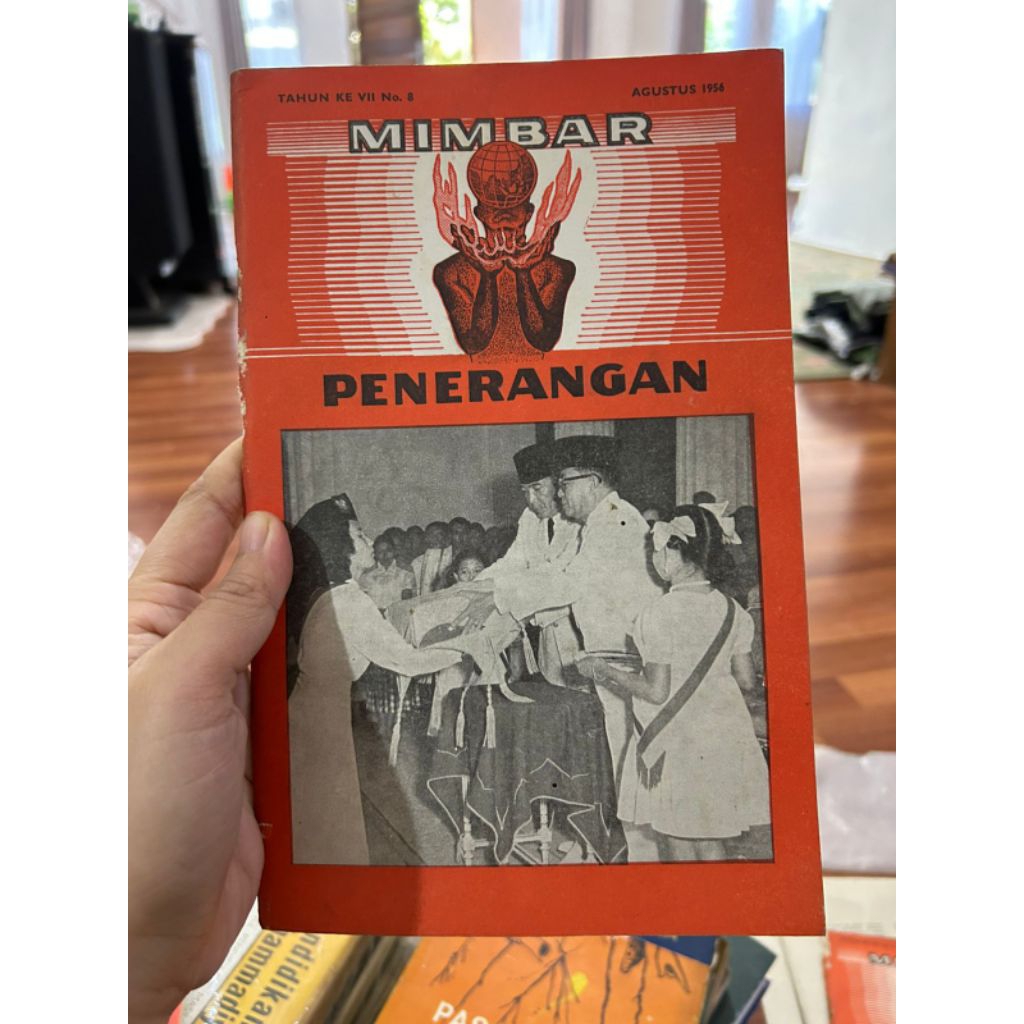 buku MIMBAR PENERANGAN TAHUN KE VII No. 8