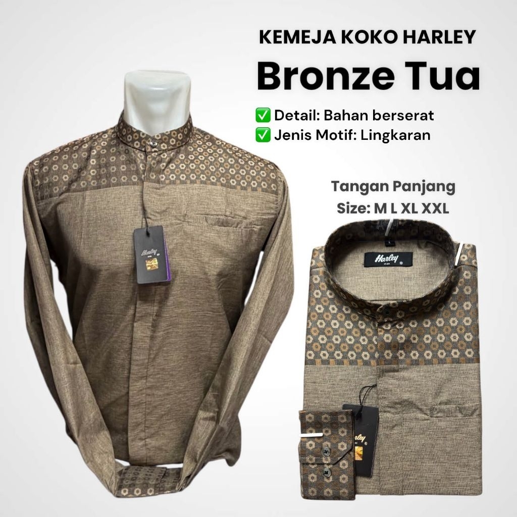 KEMEJA KOKO HARLEY | KEMKO HARLEY