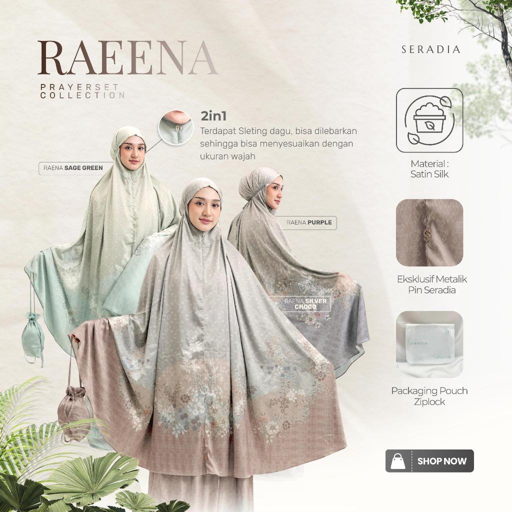 Seradia - Mukena Motif Raeena 2in1