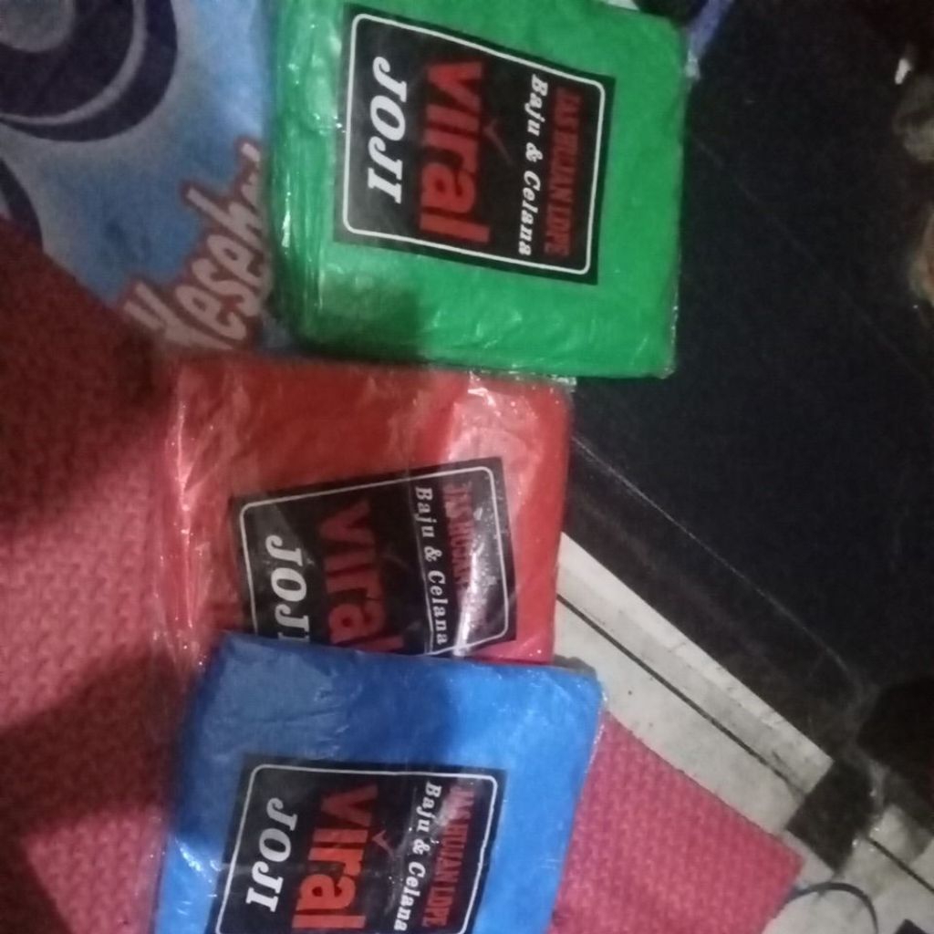 Jas Hujan Plastik LDPE Tebal