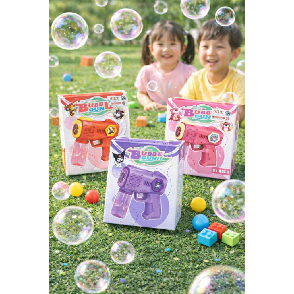 Mainan Bubble Camera Anak / Mainan Bubble Gun / Mainan Gelembung Canggih / Mainan Bubble Gun Karakte