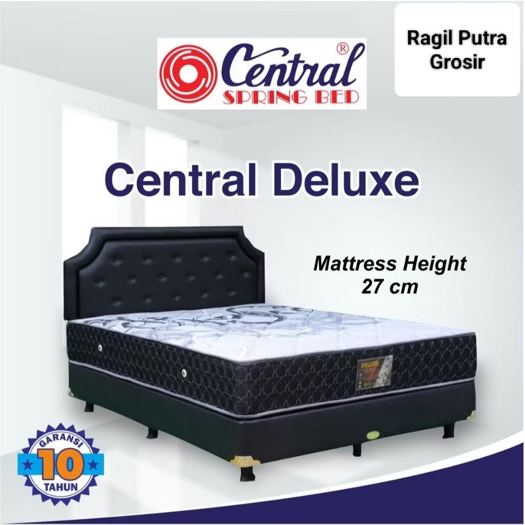 CENTRAL Springbed Central DELUXE ZEST Matras Medium Firm Promo Ukuran 90 100 120 140 160 180 200 x 2