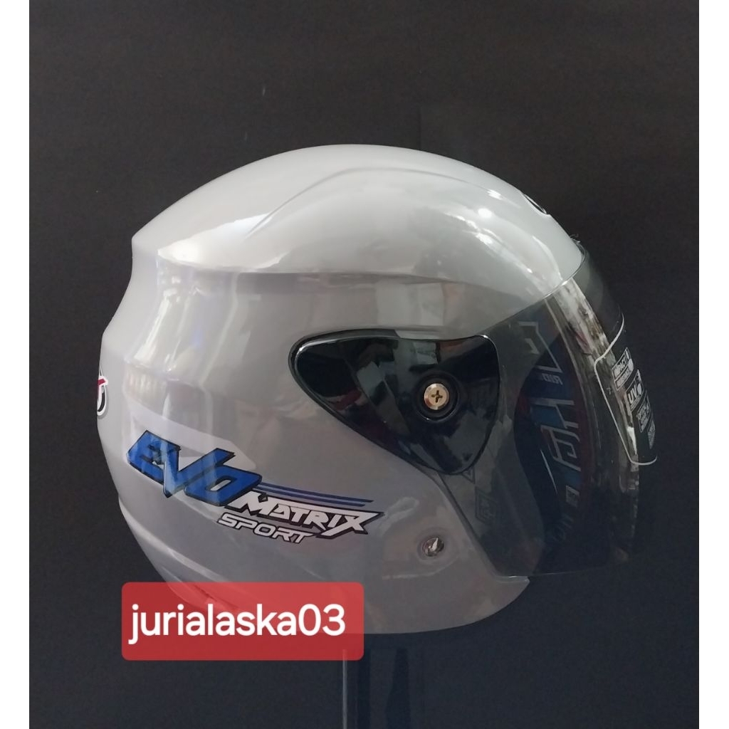 HELM TSK EVO POLOS-HELM HALF FACE berkualitas