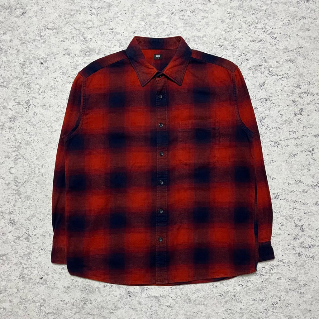Kemeja Flanel Veterano Uniqlo Veterano Flannel Shirt