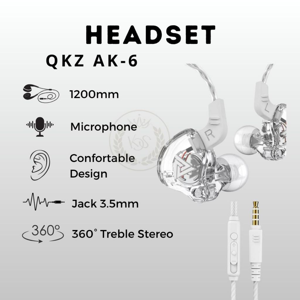 Headset QKZ AK6