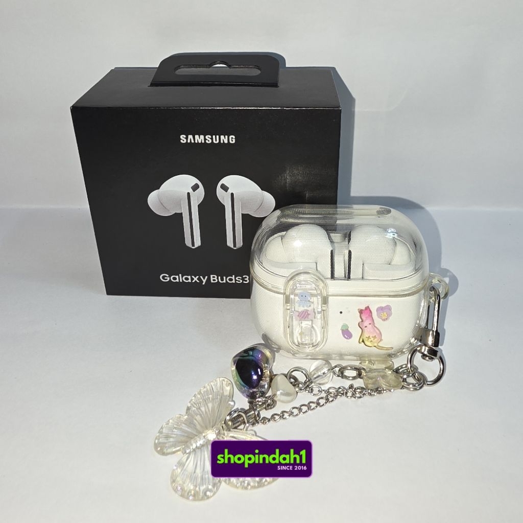 Samsung earbuds 3 pro (tws) white bluetooth cancel noise preloved