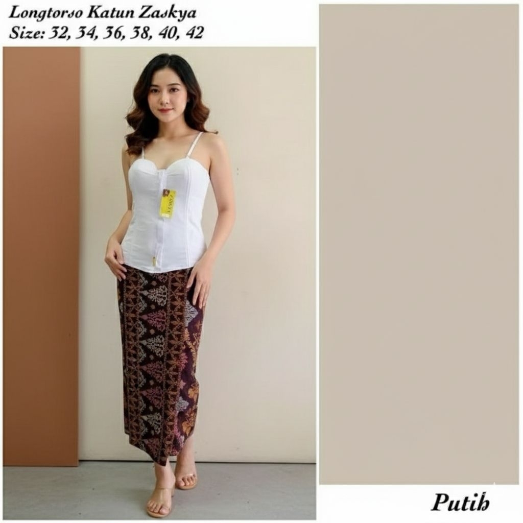 Longtorso bustier kebaya bali