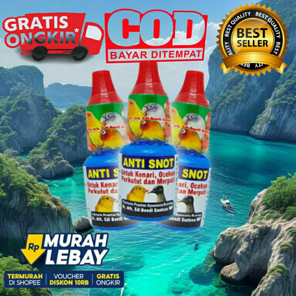 anti snot drh edi obat burung sakit mata berair dan lesu