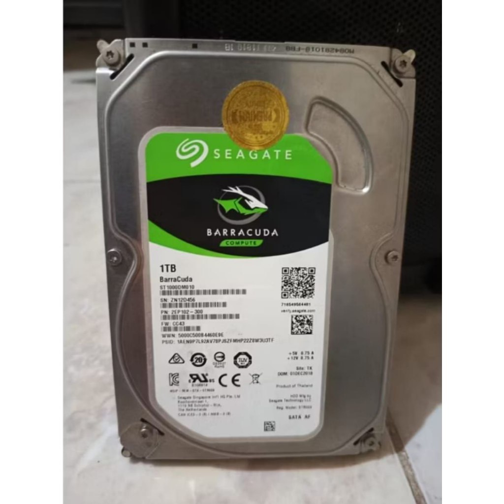 Hardisk Seagate 1 TB - Second