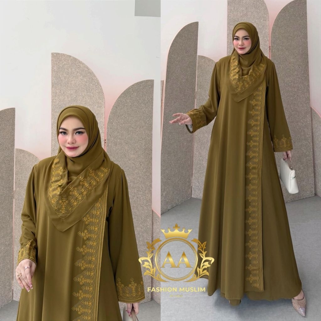 Gamis Set Hijab Kanaya Series Original Butik