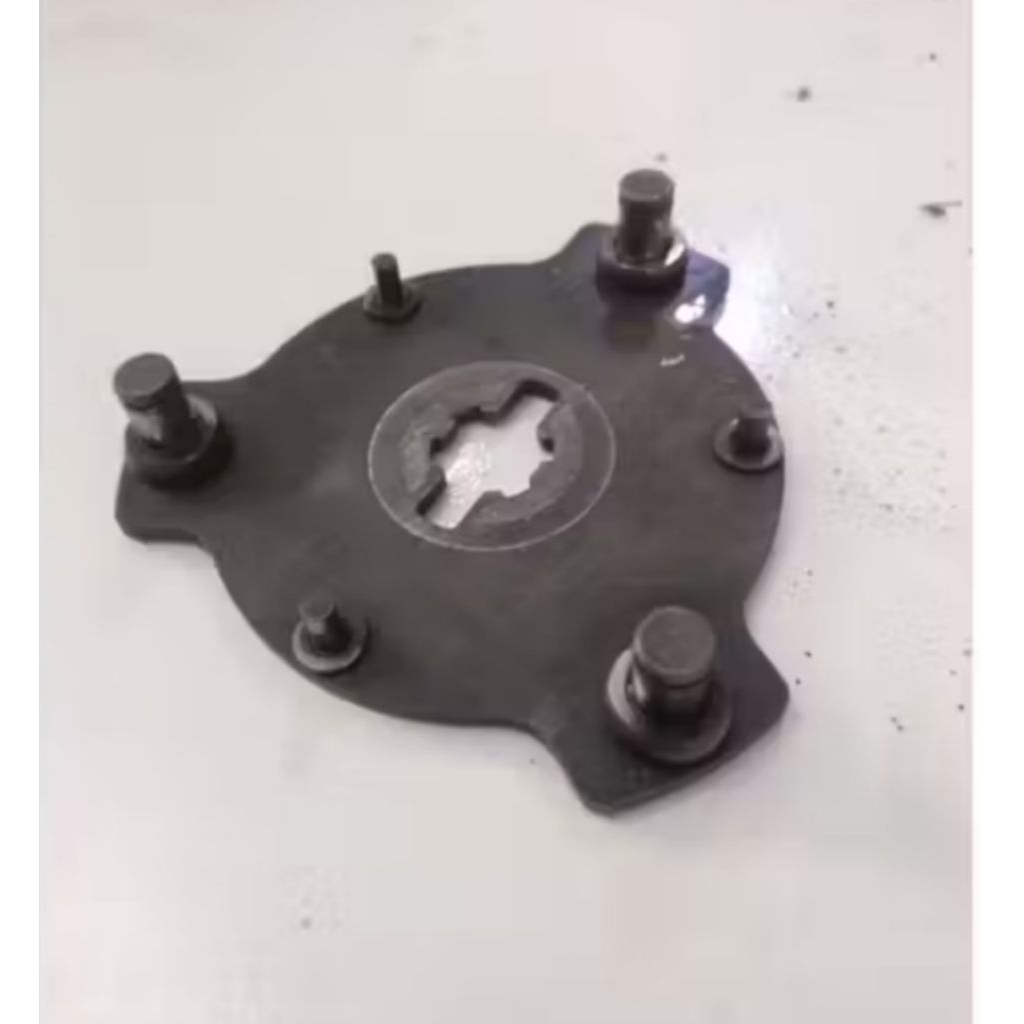 dudukan kampas ganda rc100 bravo tornado crystal