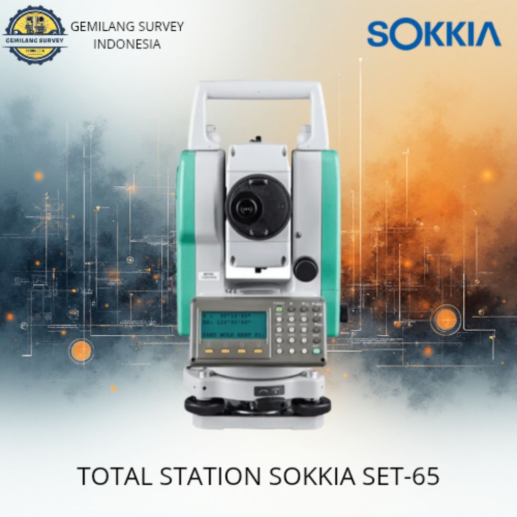Total Station Sokkia SET-65 Bekas Lengkap