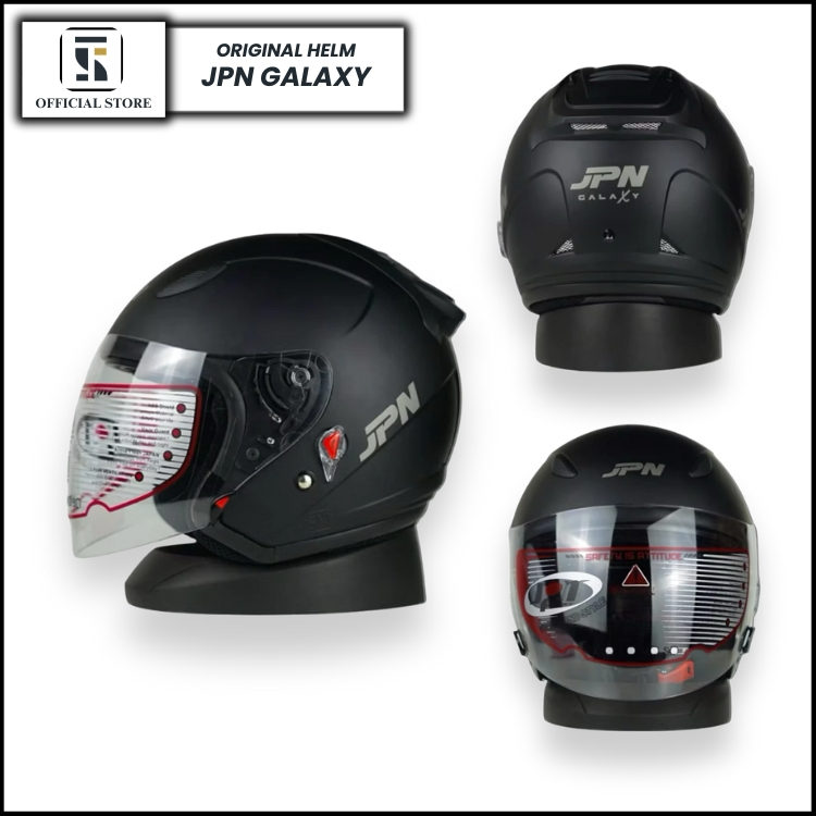Helm JPN GALAXY Half Face - Helm Jpn ORIGINAL SNI