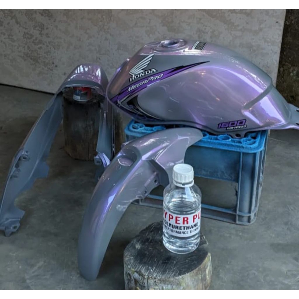 Tangki mp Primus body Megapro Primus TUTUP NINJA anti karat sudah resin poxi dalamnya