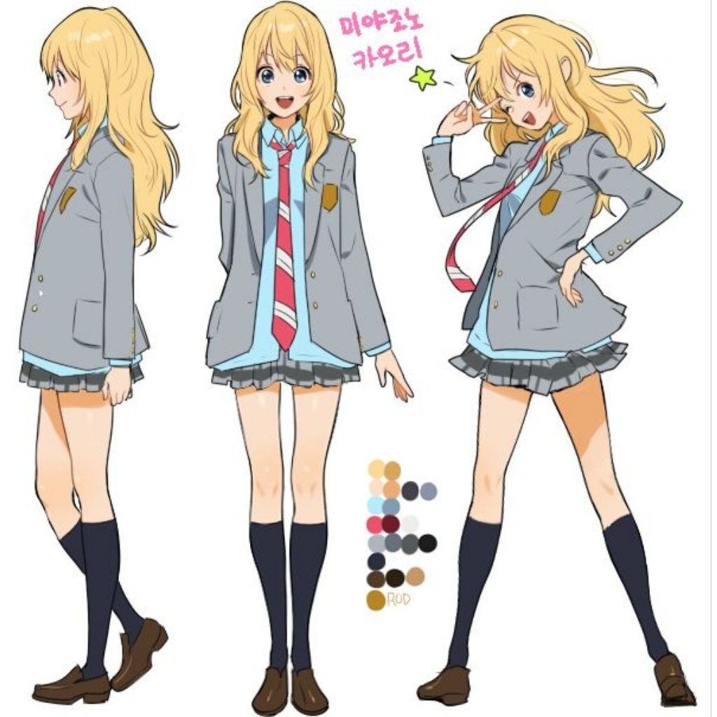 Cosplay Kaori Miyazono Your Lie in April – Dress Anime Jepang