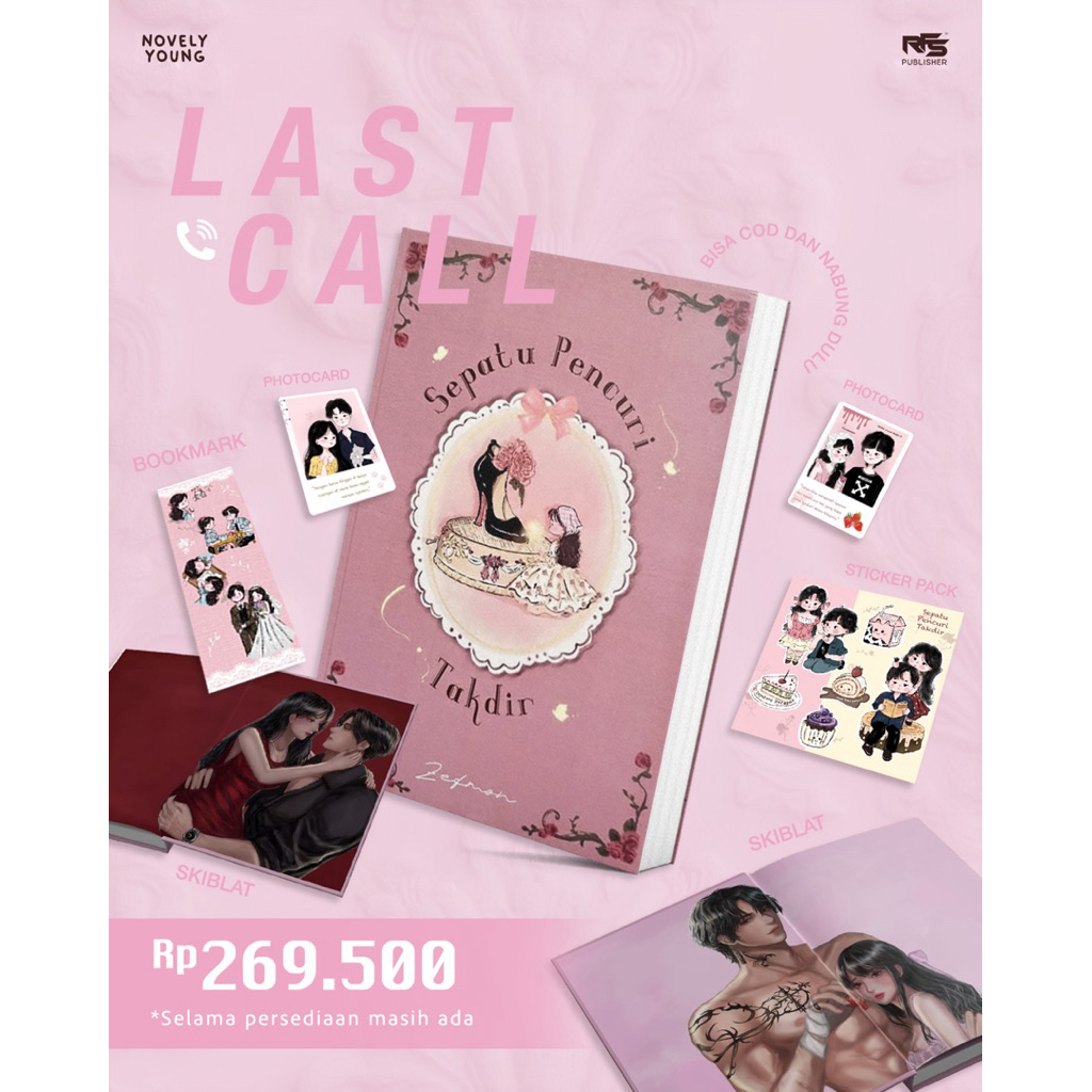 Novel Sepatu Pencuri Takdir - Zefmon - RfS Publisher - Gratis Biaya Packing