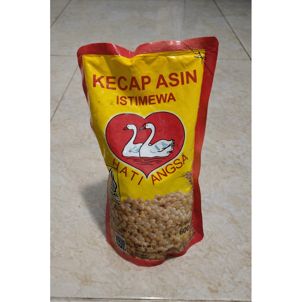 Kecap Asin Hati Angsa Refill 600 ml - Cita Rasa Gurih dan Enak