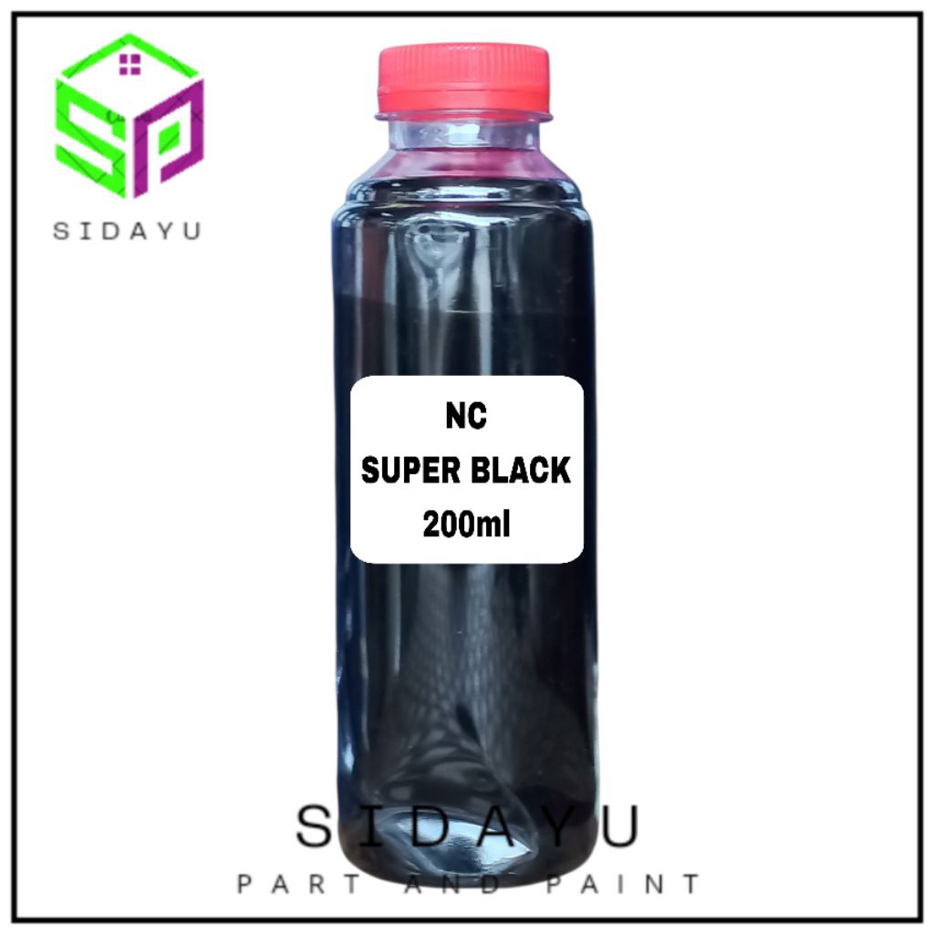Cat NC Duco Super Black Hitam 200ml