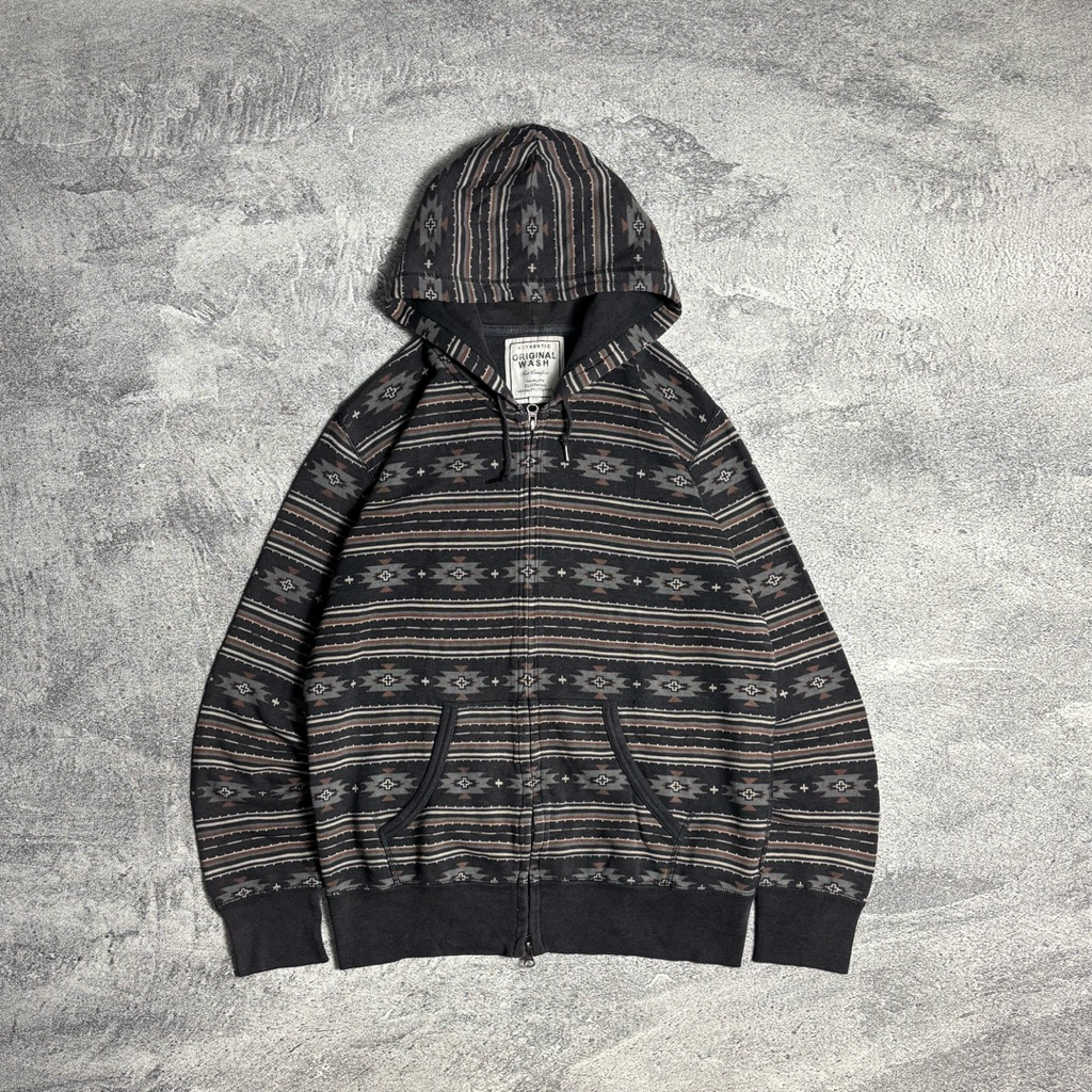 Zip Hoodie Uniqlo Motif