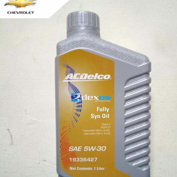 Oli Untuk Diesel Dan Bensin Acdelco Dexos 2 Full Sintetik Sae 5W-30
