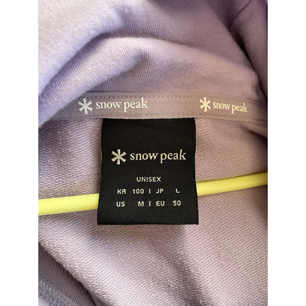 Snow Peak Hoodie Lilac