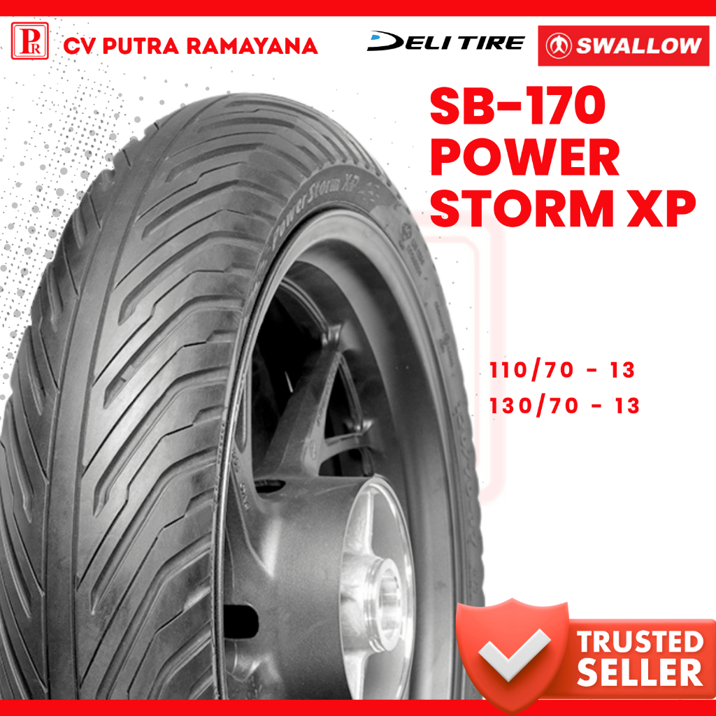 Ban Motor NMAX Swallow SB 170 Power Storm Ring 13 110/70-13 130/70-13 Tubeless Original