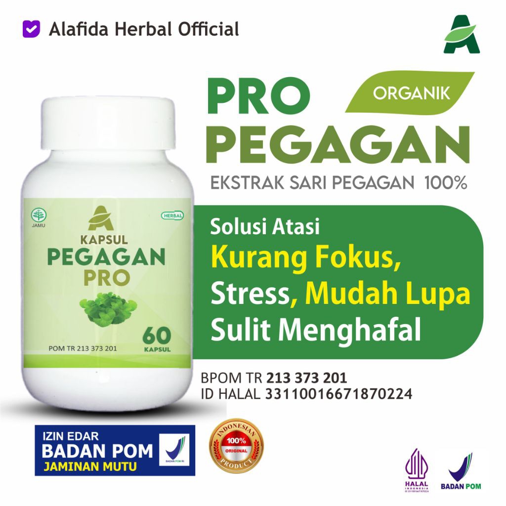 PEGAGAN PRO Kapsuk Ekstrak Pegagan Centella