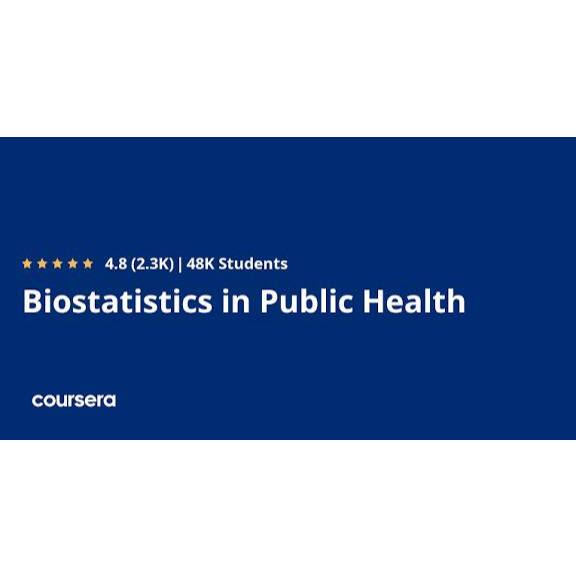 Coursera – Biostatistics in Public Health Specialization