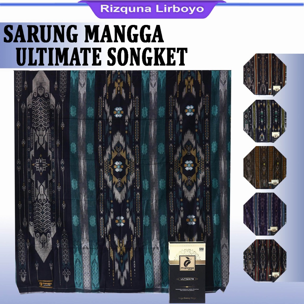 Sarung Mangga Ultimate Jacquard Songket Super Original Brand