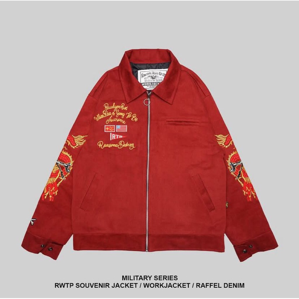 WORK JACKET - RAWTYPE RIOT - OVERSIZED