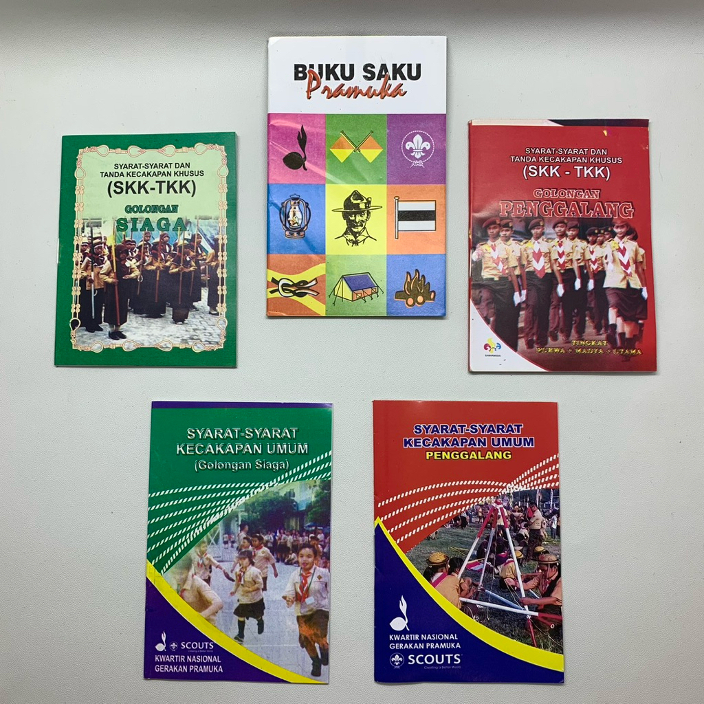 buku saku pramuka - skk penggalang - sku penggalang - skk siaga - sku siaga - skk penegak - sku pene
