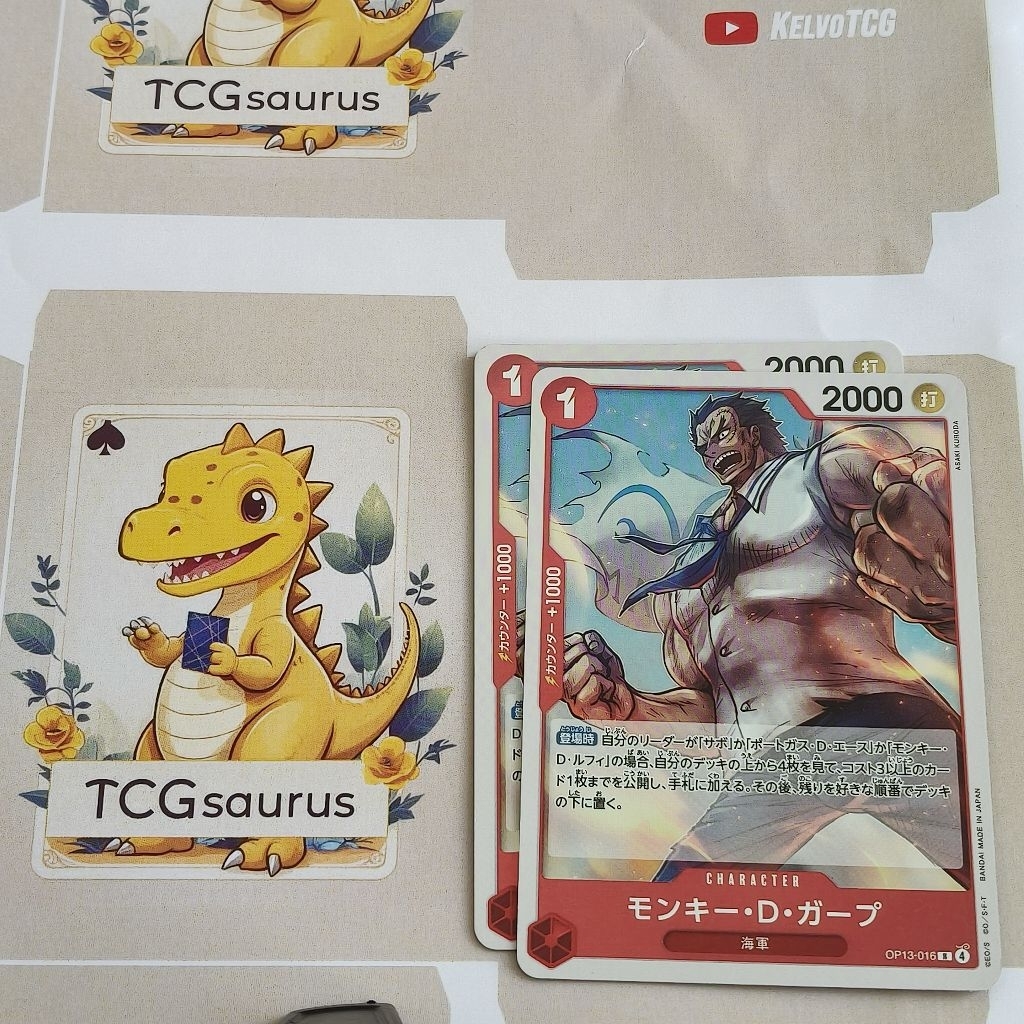 OP13 Garp Kartu One Piece TCG OP13-016 JP