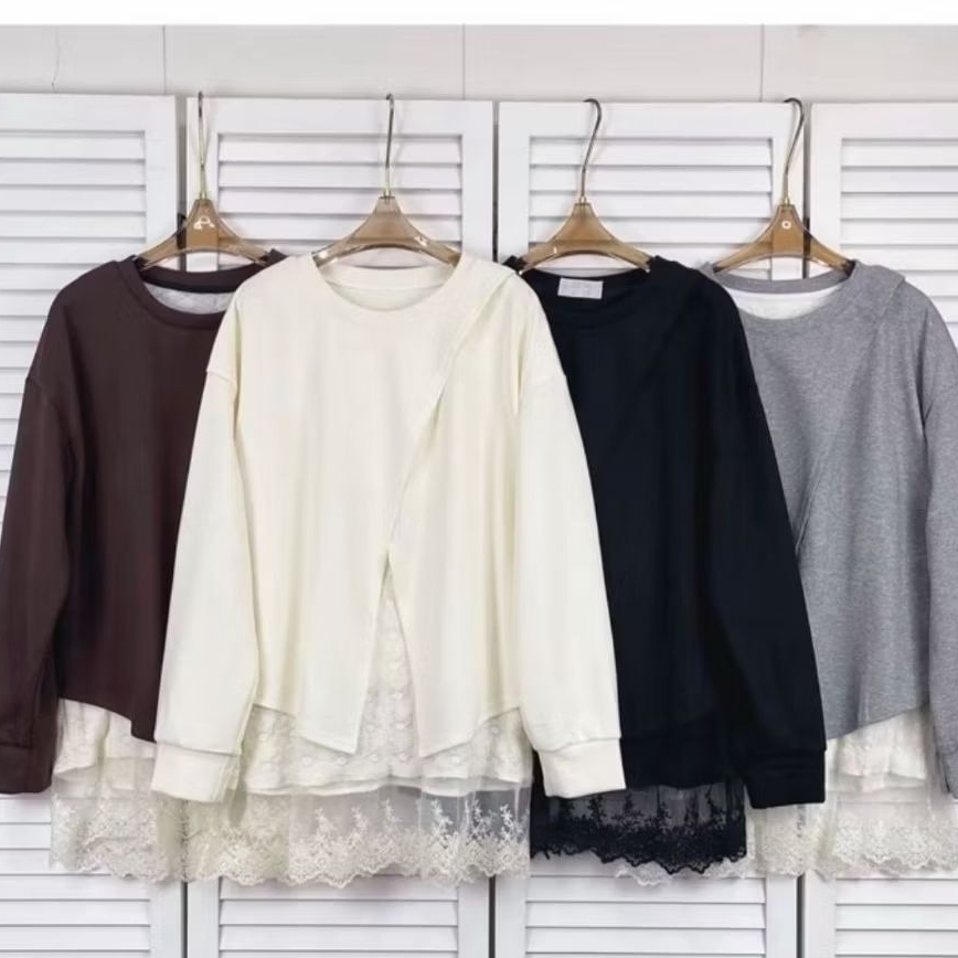 ATASAN KAOS MIX BROKAT IMPORT